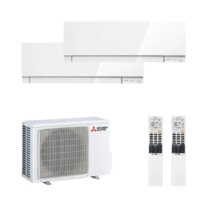 Mitsubishi Multisplit 2 innedelar EF25 – MXZ-2F42VF5 Luftvärmepump